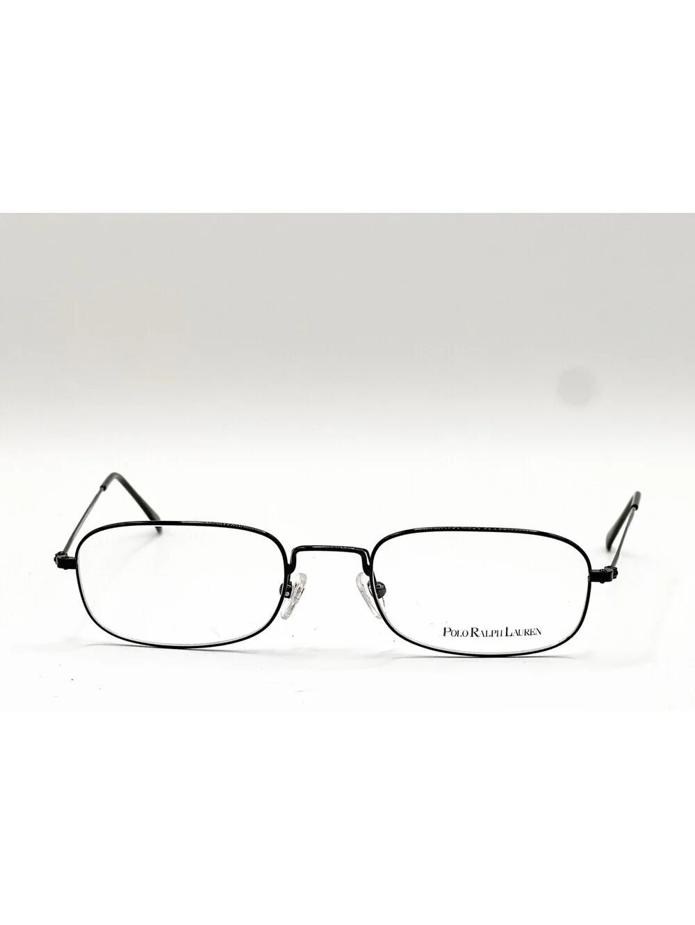 Polo Ralph Lauren 1016 9003 Shiny Black GUN Metal Authentic Eyeglass Frames 50-1